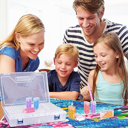 120 Slots Diamond Painting Kit,Organizer per