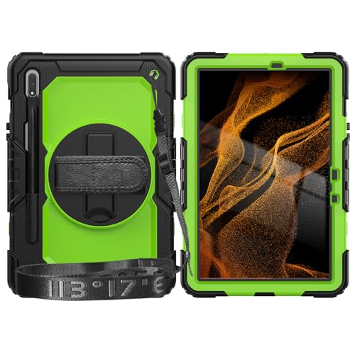 Funda protectora para Samsung Tab S8 que evita roturas de pantalla con armadura de triple capa