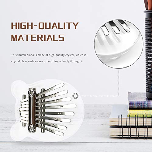 Kalimba 8 Clés, ZoneYan Kalimba Instrument, Instrument de Musique Enfant, Piano à Doigts, Mini Kalimba, Thumb Piano… - Les Beatles, Paul McCartney, John Lennon, RIngo Starr, George Harrison Kalimba 8 Clés, ZoneYan Kalimba Instrument, Instrument de Musique Enfant, Piano à Doigts, Mini Kalimba, Thumb Piano… – Image 3