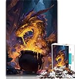 Lettres de puzzle : Le dos des puzzles pour adultes est divisé en plusieurs zones, ce qui facilite le jeu. Vous pouvez également les ignorer pour les niveaux plus difficiles.