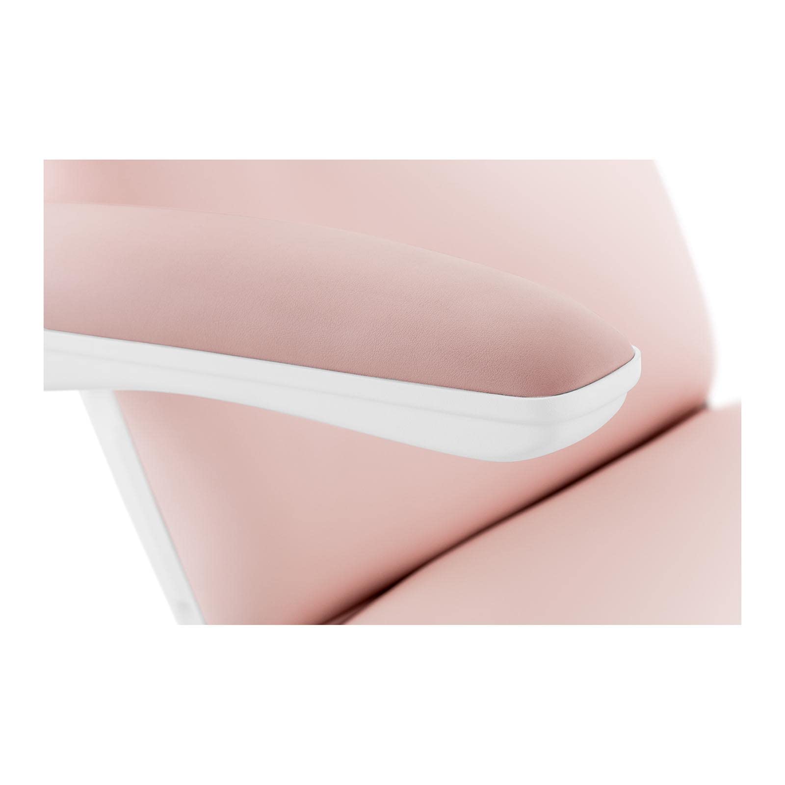 Physa Camilla de Estética Cama para Masaje Powder Pink (Estructura: Metal con Revestimiento de Polvo, Espesor del Acolchado: 70 mm, Color: Rosa/Blanco)