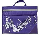 Sicherer wenn geschlossen Musicwear - Pentagramma Borsa - Purple