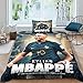 NOLEGA Kylian Mbappé Captain Druck Bettwäsche Set Bettwäsche Set France Football Star Single(135x200cm), 2er Set Stück Bettbezug + Stück Passender Passender Kopfkissenbezug passend zu günstig Kaufen-NOLEGA Kylian Mbappé Captain Druck Bettwäsche Set Bettwäsche Set France Football Star Single(135x200cm), 2er Set Stück Bettbezug + Stück Passender Passender Kopfkissenbezug
