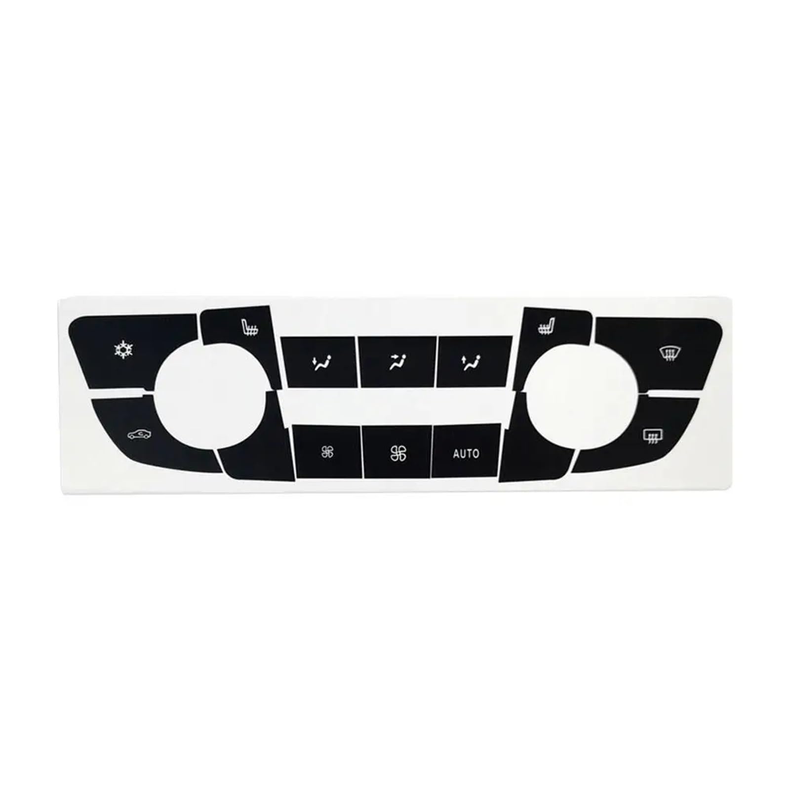 Car Button Mouldings Compatible with Buick for Regal 2008 2009 2010 2011 2012 2013 Button Sticker Air Climate Accessories Interior Repair Cover