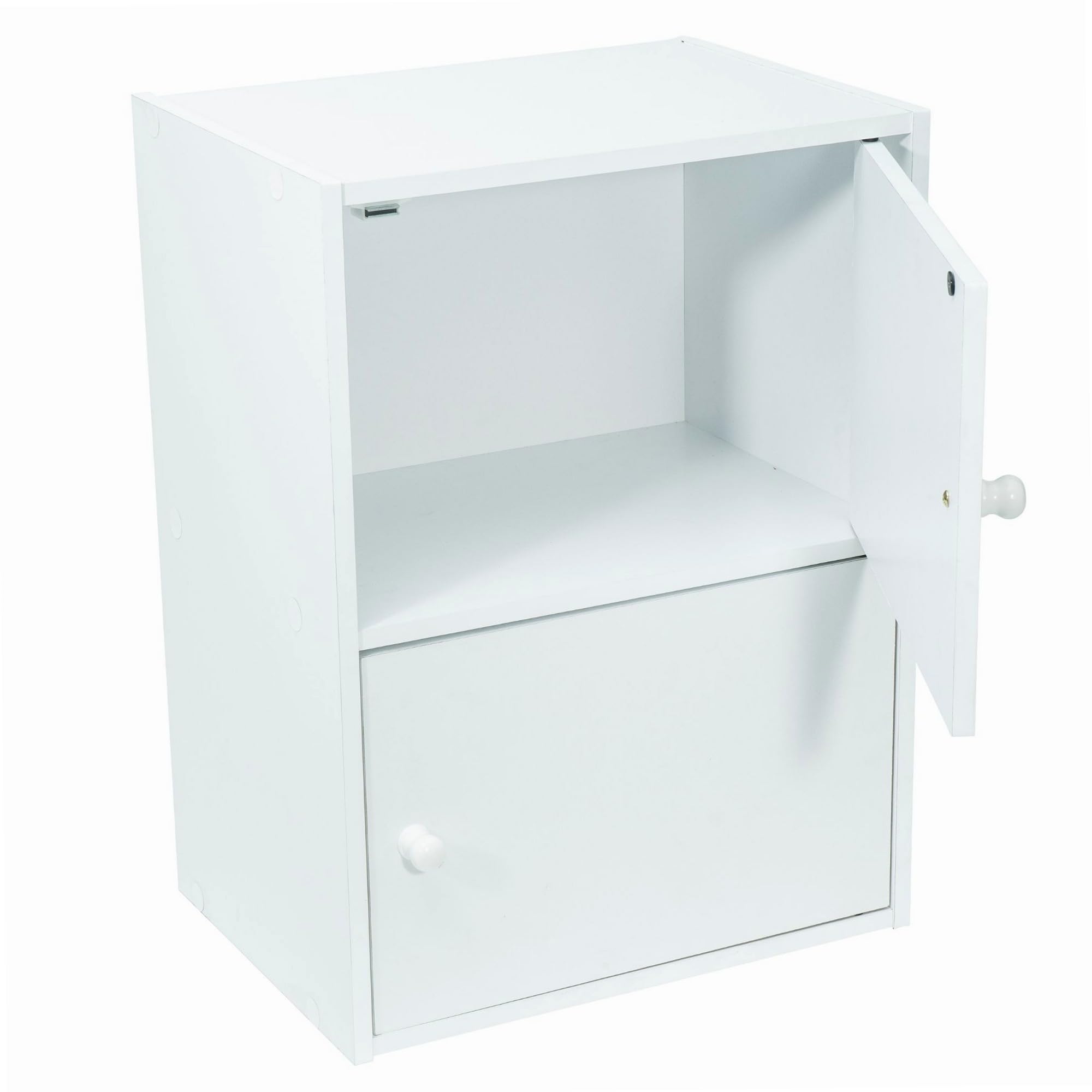 WERKA PRO Mobile Bianco con Porte 2 Porte (54 x 40 x 29 cm)