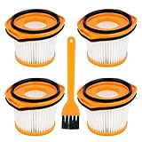 シャーク用掃除機フィルター 4つのXFFWV360J用 フィルター CS401J CS651J CS200J CS601J CS401JGR CS501J CS300j CS401JRB CS601JBK CS300JWH CS501JRG CS200JRD CS651JBL CS651JOR CS100JBR CS601JPK WS620 WS630 対応部品コードレス交換用 フィルター