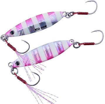 Majorcraft JPSLOW-10026ZEBRAPINK Jigpara Slow 10g