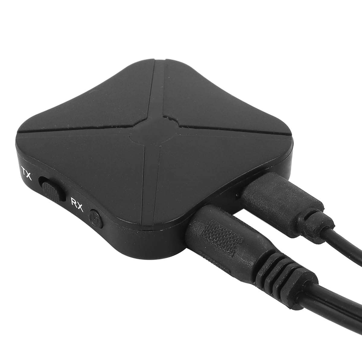 Ricevitore trasmettitore audio Bluetooth 5.0 2 in 1 - Adattatore wireless supporta 3,5 mm, doppio contatto dispositivo per TV, PC, auto, cuffie, soundbar