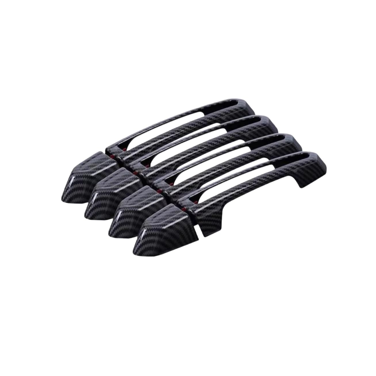 Pibid Chrome Car Exterior Door Handle Car Decorative Strip Door Handle Cover Sticker Trims For Cadillac For Xt4 Xt5 Xt6 Ct4 Ct6 Ats Xts 2013-2021(Chrome)