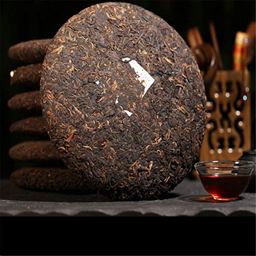 Yunnan Pu-erh Tea Puerh Ripe Tea Wishful Tea-cake Top Class 357g Cocido Puer Tea - Imagen 5