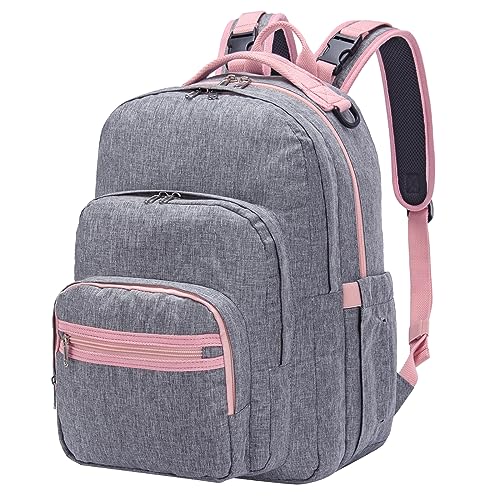Image of Cateep Diaper Bag Backpack with Stroller Straps and Changing Pad Lightweight Travel Maternity Backpack Large Capacity