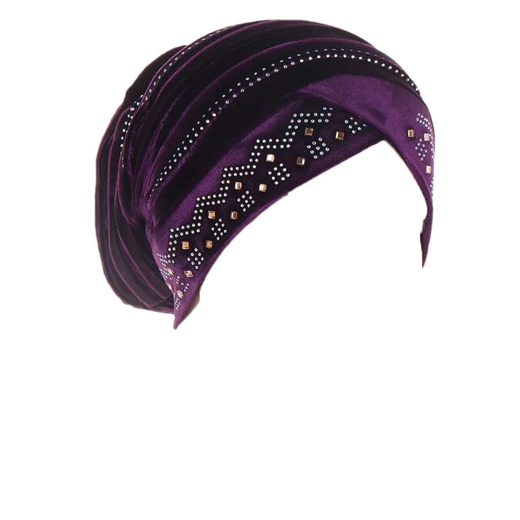 Bandeau élastique pour femme avec strass