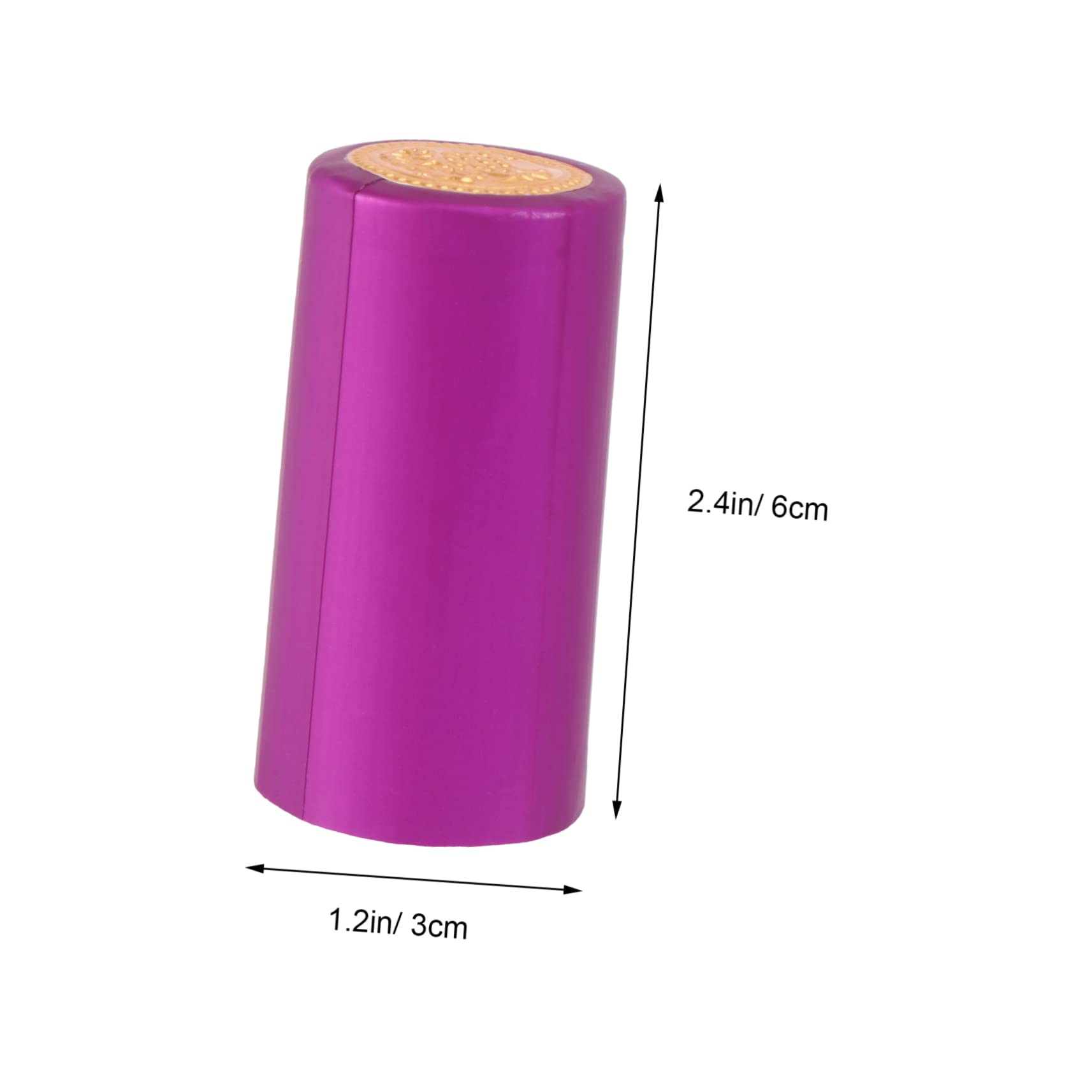 Mikinona Pcs Red Wine Bottle Sealing Film Heat Shrink Wine Bottle Seals Pink Shrink Wraps