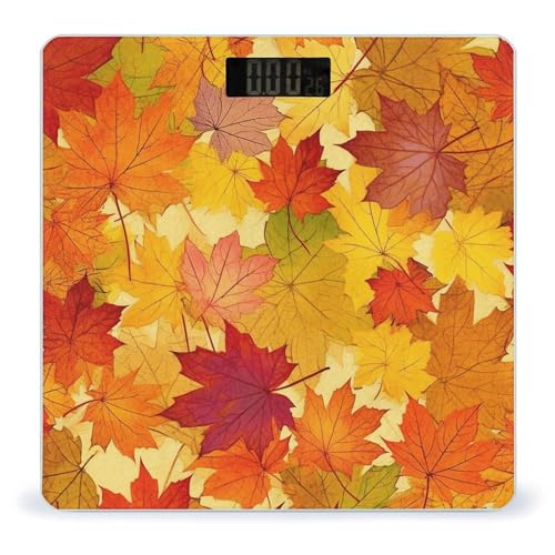 Autumn Leaves of Maple báscula digital para cuerpo miniatura 1