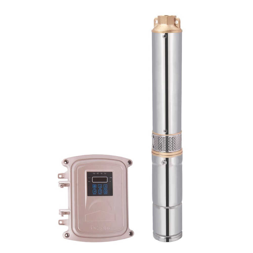 WBS Solar Water Pump For Home Use, Submersible Solar Water Bore Pump,DC48V Pump