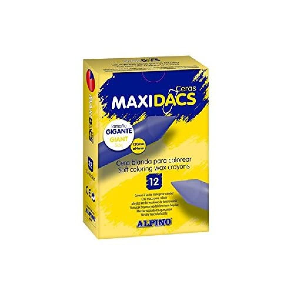 Alpine dx060120 – Wax Crayons 12 x