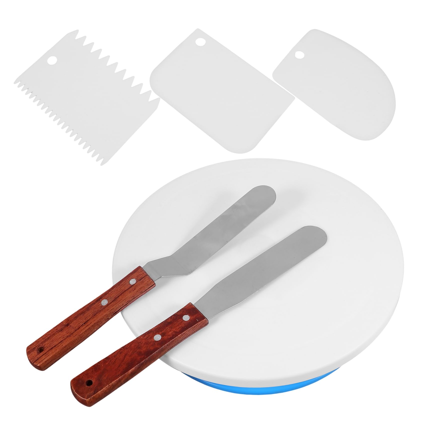POPETPOP Girevole per Torte Antiscivolo Kit per Decorazione in Pasticceri e Appassionati