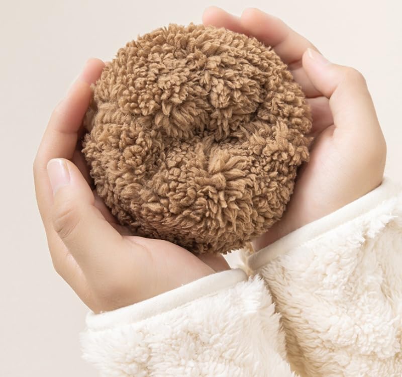 Women Winter Slipper Socks Winter Fuzzy Fleece-Lined Warm Socks Ladies Thermal Gel Grip Cute Sherpa Sock2