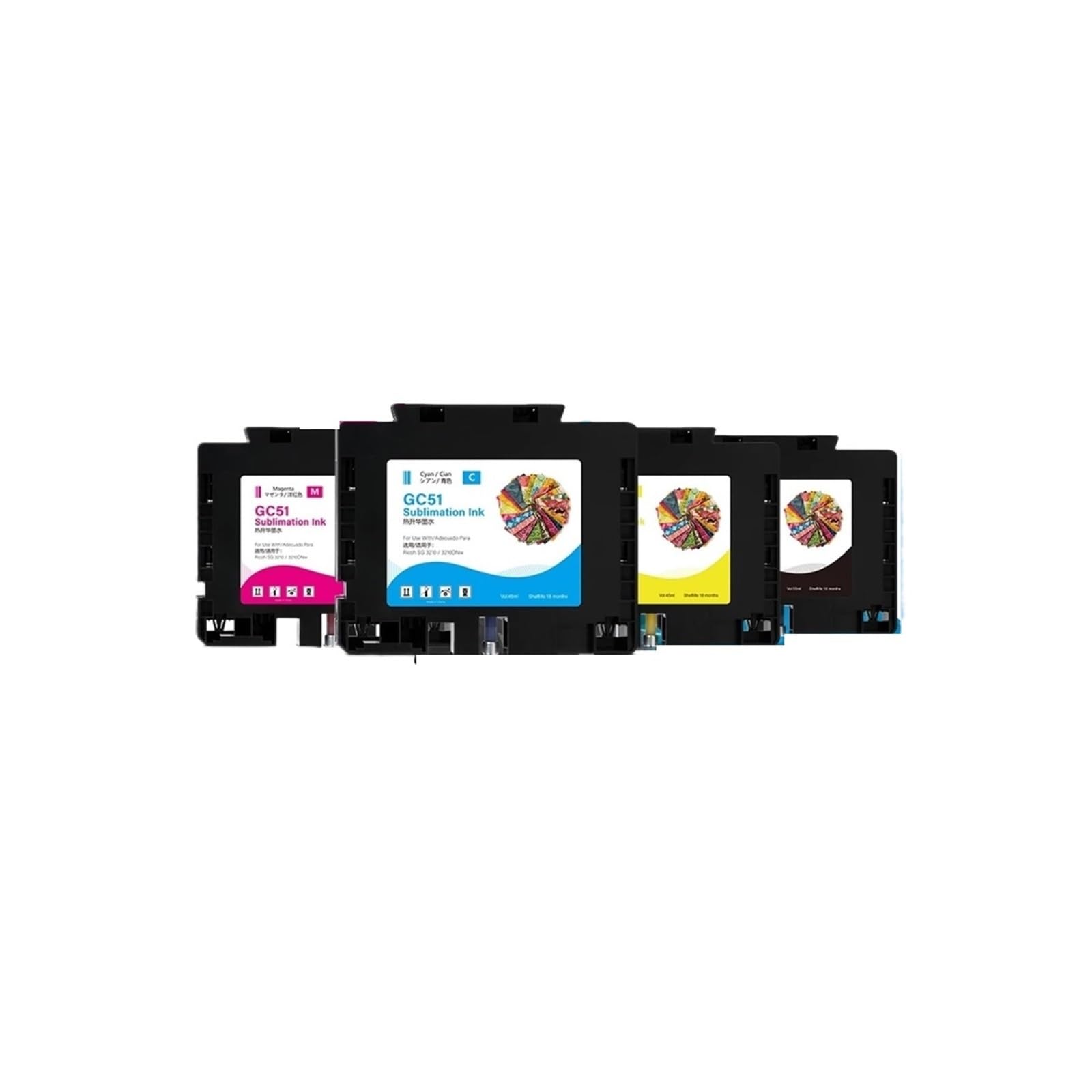 Generico Cartuccia GC51, compatibile con Ricoh, inchiostro sublimatico
