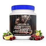 The Whey of The Lord Righteous Rage Non Stim Preworkout Supplement Powder, Hydration, Muscle, Workout Performance (Cherry Lemonade)