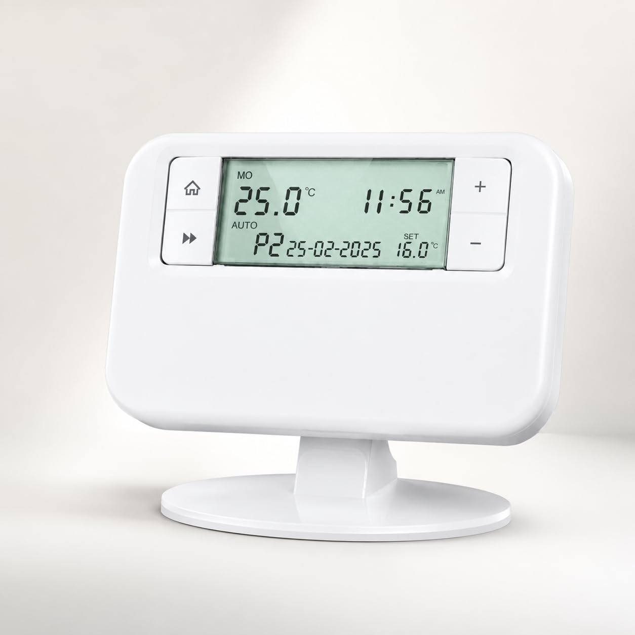 Termostato programable inalámbrico, controlador de temperatura ambiente con programación del sistema de calefacción