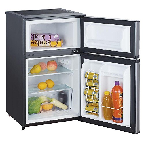 Image of Magic Chef 3.1 cu. ft. Mini Refrigerator in Stainless Look (Stainless Steel)