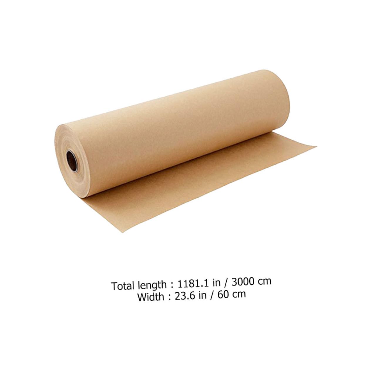 UTHCLO Carta Kraft per Confezioni Regalo Metri per Imballaggio Decorazioni da Parete Artigianato Runner da Tavolo e Altre Occasioni Speciali