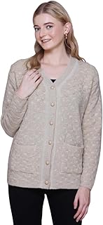 first sleep Women Woolen Knitted Cardigan Sweater with Front Button Closure Pockets Cozy Winter Wear for Casual Office Travel Soft Warm Woolen Sweater for Women Layering Everyday Outfits-picture-51