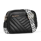 TANTOMI Crossbody Bags for Women Small Crossbody Bags Trendy, Vegan Leather Shoulder Handbags，Purses for Women with Adjustable Wide Strap