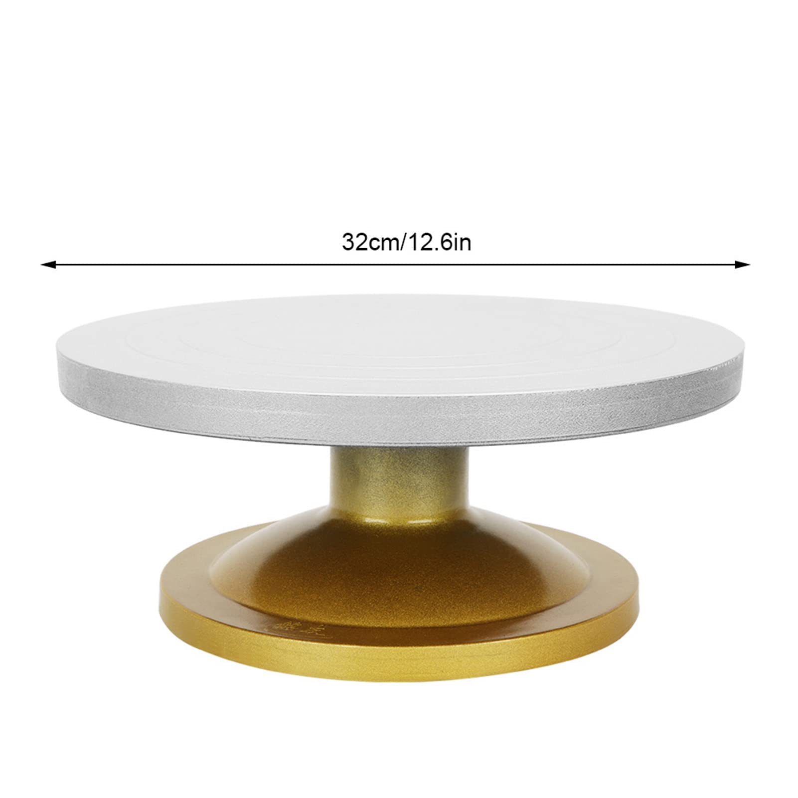 1 Roue De Poterie Table Tournante 33cm Plateau Tournant Pour Sculpture Et Modelage En Argile(33cm)