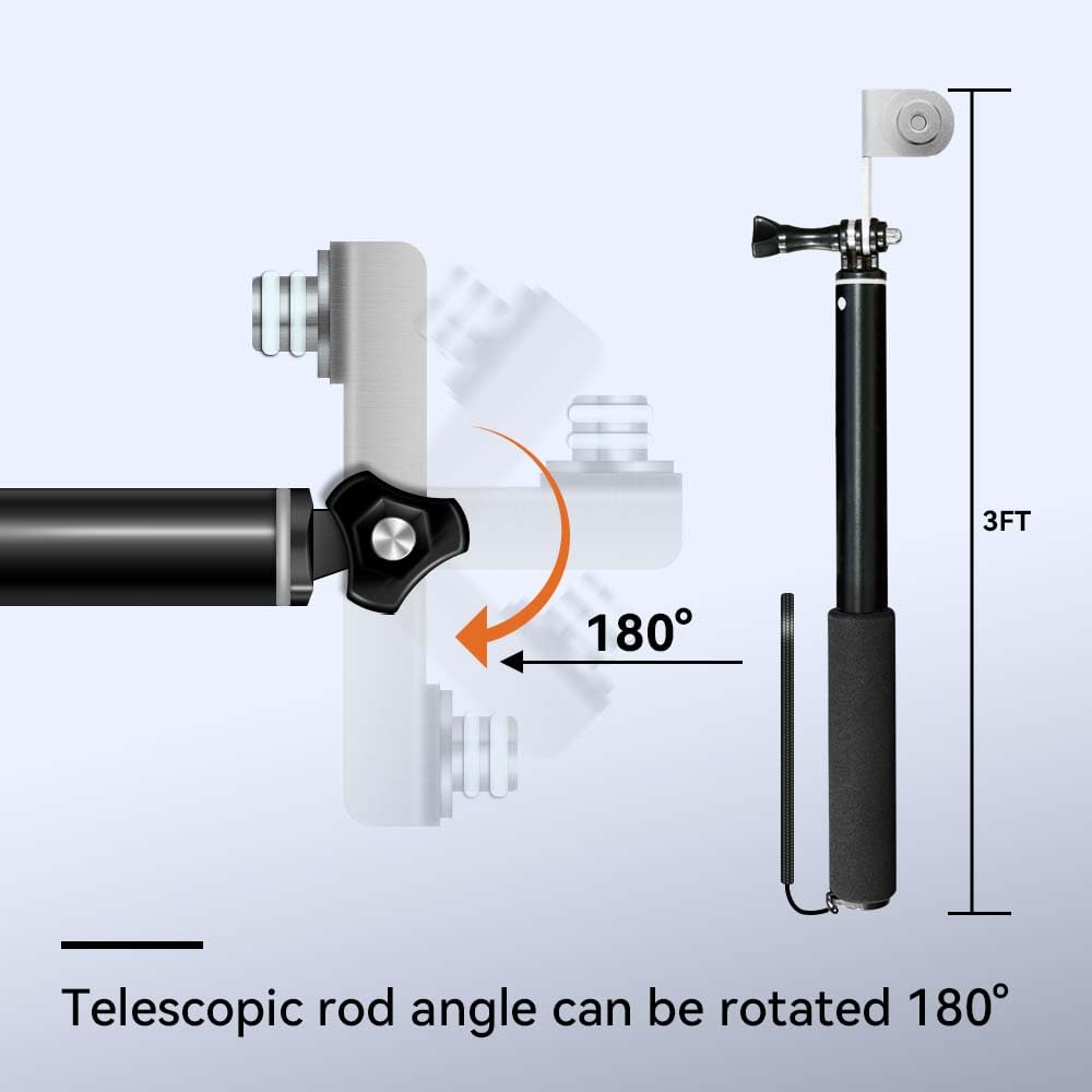 Medidor PAR cuántico, 320-750 nm. Rojo | PPFD separado de luz azul, intensidad de radiación UVA de prueba, varilla telescópica de 3 pies. Historial de registros PAR.