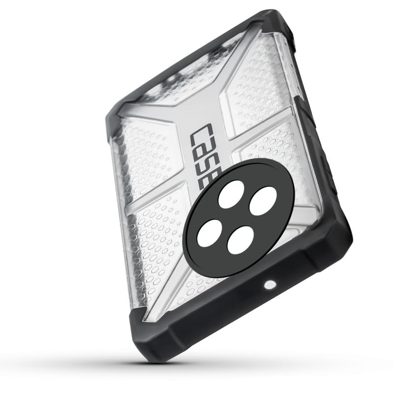 Mr. Case Impact-Resistant Frosty Case with Dual-Layer Protection Back Case for Oppo F27 5G | Shockproof | Drop-Resistant Design - Black