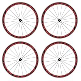 Bike Stickers, Hmane Bicycle Wheel Rims Light Reflective Stickers Decal