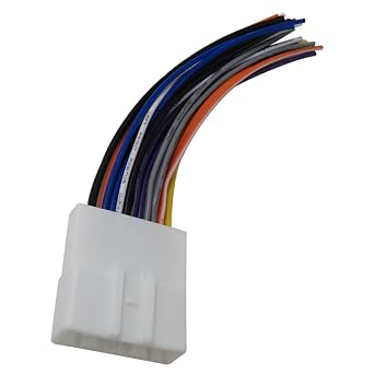 Homesweet 70-7552 New Car Radio Stereo Wiring Harness 20-pin Radio Replacement for 2008-10 Nissan Rogue