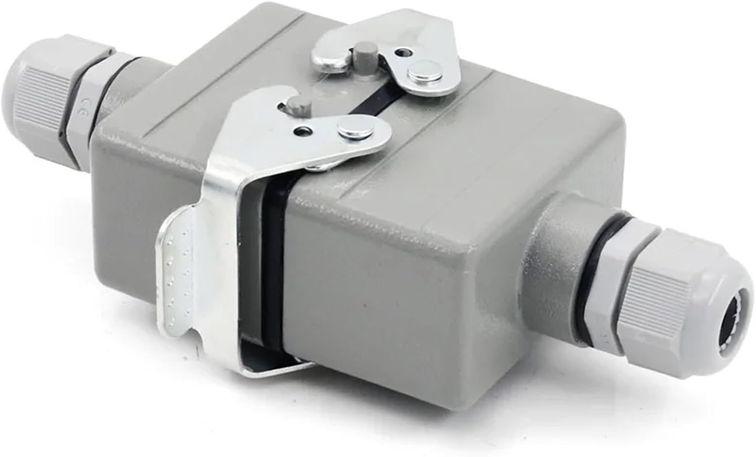 HDC-HE-010-Ⅵ Rectangular Heavy Duty Connector 10 Core Butt Industrial Waterproof Aviation Socket 500V 16A