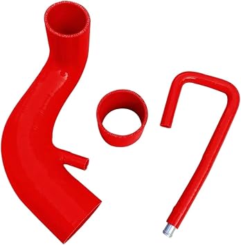 Silicone Air Intake Induction Hose Tube Compatible with Opel Vauxhall Astra G 2.0 Turbo Z20let With 70mm AFM Air Flow Mass MeterBlack