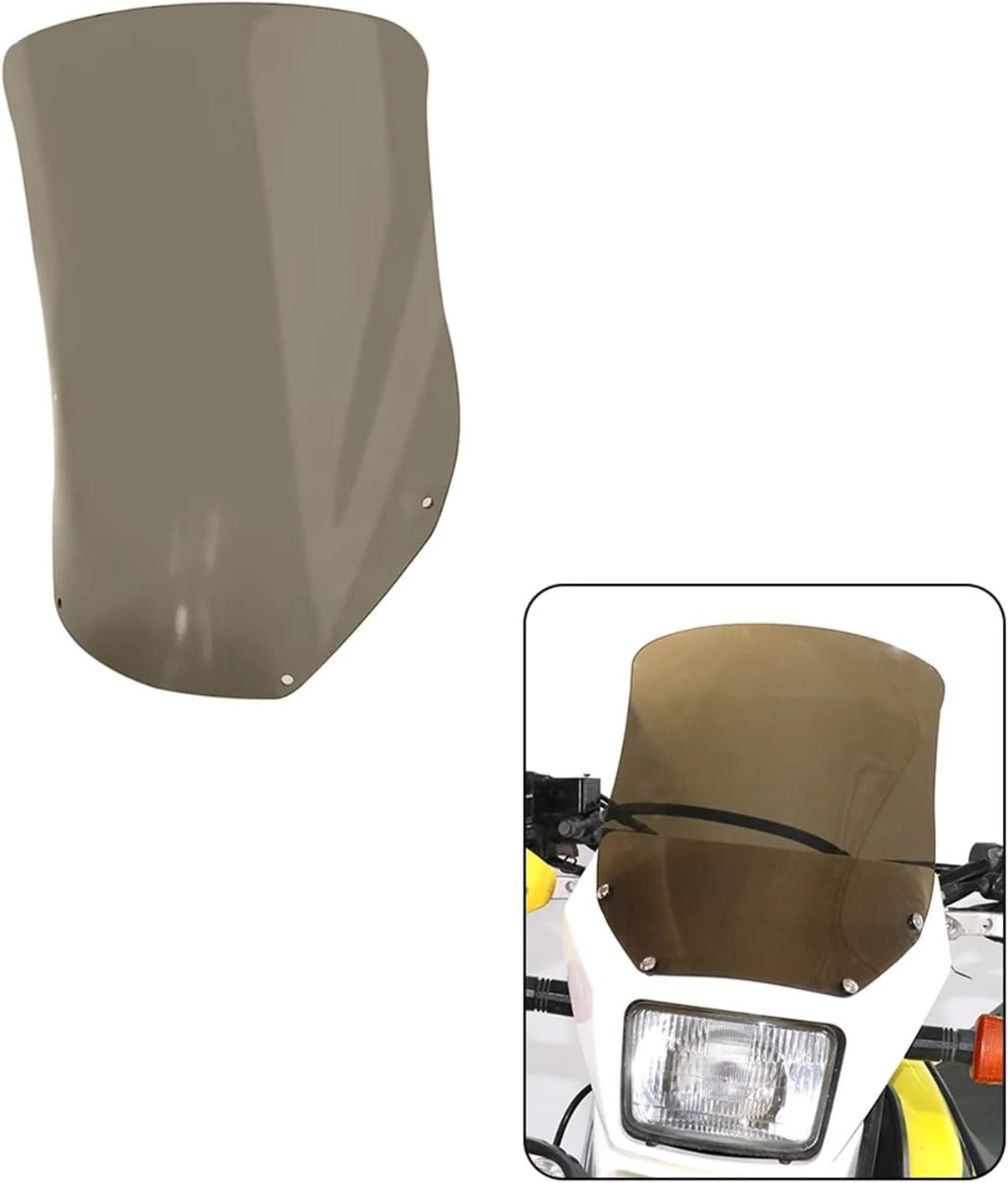 エアデフレクター オートバイのフロントガラスユニバーサル WR125R用ため WR250R用 ため WR250X用 2008 200