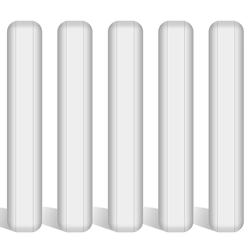 Vista 8 de stonylab Juego de 5 barras de agitación, 2.362 in recubiertas de PTFE magnéticas, mezclador de agitación blanco para agitadores, paquete de 5