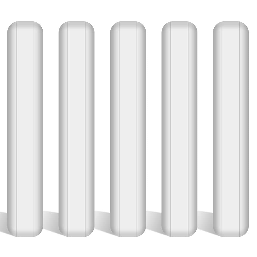 Stonylab Lot De 5 Barres D'agitation Magnétiques Revêtues De PTFE De 20 Mm - Blanc