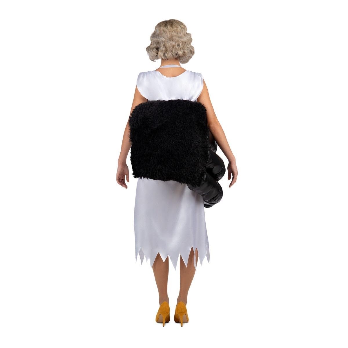 My Other Me - Disfraz King Kong Actriz mujer blanco y negro talla M adulto
