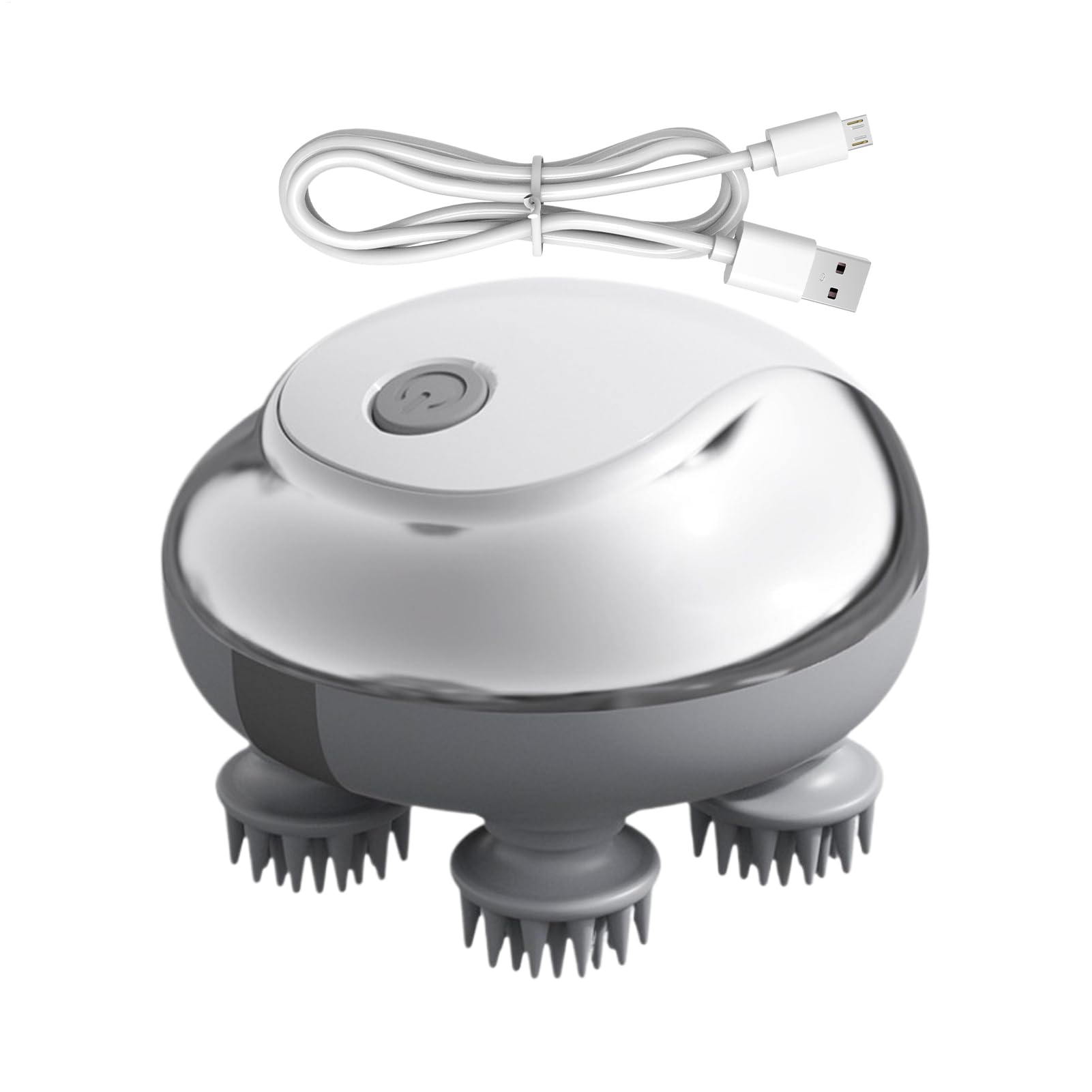 Masajeador Eléctrico de Cuero Cabelludo Herramienta de Masaje Capilar | Masajeador eléctrico inalámbrico de cabeza y cabello para Mujer, Amiga, Hogar, Viaje, Trabajo, Oficina, Spas