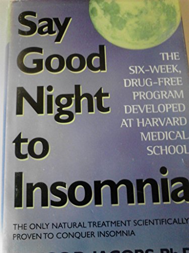 Say Good Night to Insomnia 0739401866 Book Cover