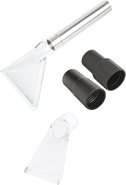 Review SHUIP Carpet & Upholstery Cleaning Attachment Hand Wand with Clear Head and Small Clear Head Bundle