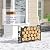 Wieghda Firewood Rack Outdoor 3.7FT, Heavy Duty Firewood Holder, Metal Firewood Storage Racks for Firepit Fireplace, Rust-Resistant and Easy to Assemble