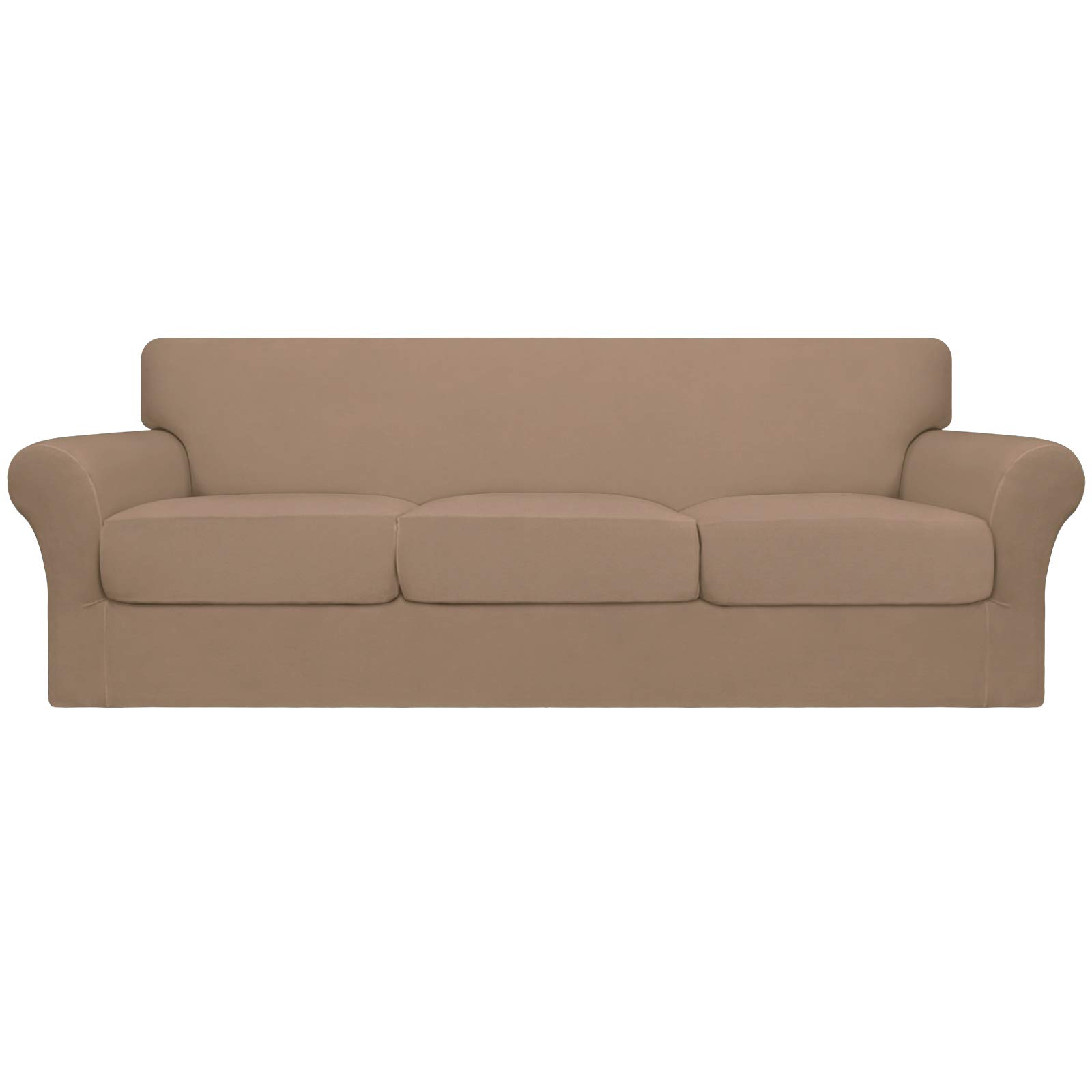 Easy-Going 4 Pieces Oversized Stretch Couch Cover for Dogs Washable