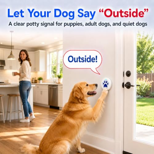 ChunHee Dog Training Bells for Door - Dog Door Bell for with 36 Custom Sounds | Dog Bell for Door Potty Training | Chew-Proof & Adjustable Volume (0-115dB) | Teach Puppies to Signal to Go Outside - Image 3