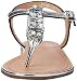Geox D Sozy Plus E, Sandalias con Punta Abierta Mujer, Plateado (Silver...