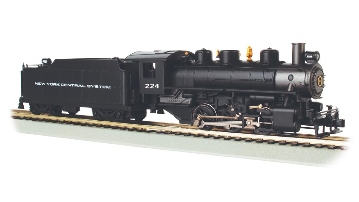 Tor H0 - lokomotywa parowa 0-6-0 New York Central z funkcją dymu