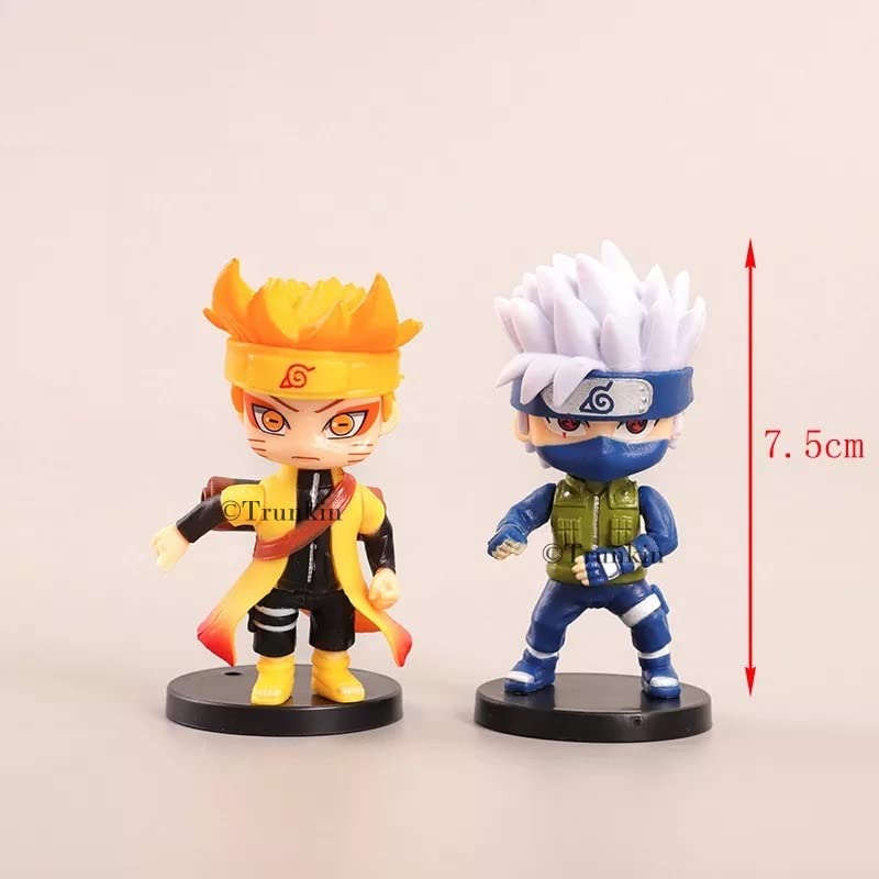 Image of Trunkin 12 Pcs Set B sage Mode Anime Action Figure PVC Set Collectible Sasuke Itachi Jiraiya Hinata Kakashi Figurines Uzumaki Sage Mode