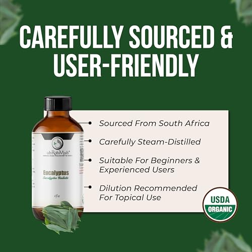 Aceite Esencial Orgánico de Eucalipto Radiata 4 Fl Oz miniatura 3